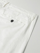 Onia - Traveler Tapered Linen-Blend Trousers - White