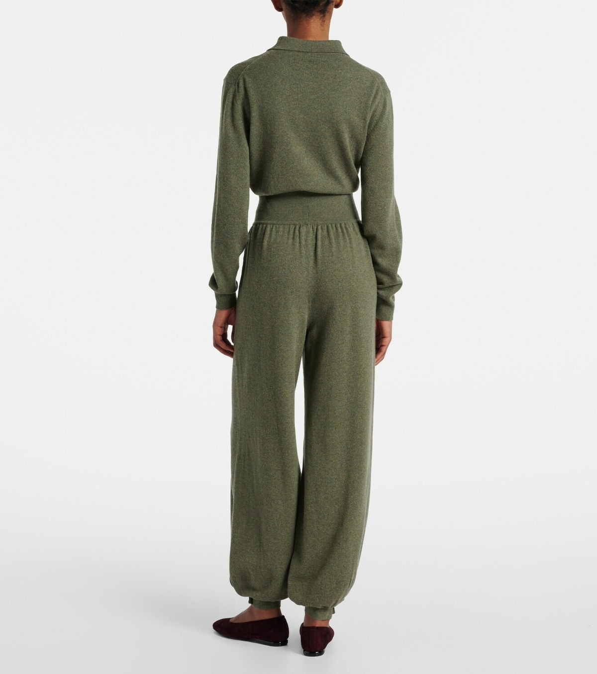 Loro Piana Cashmere wide-leg pants
