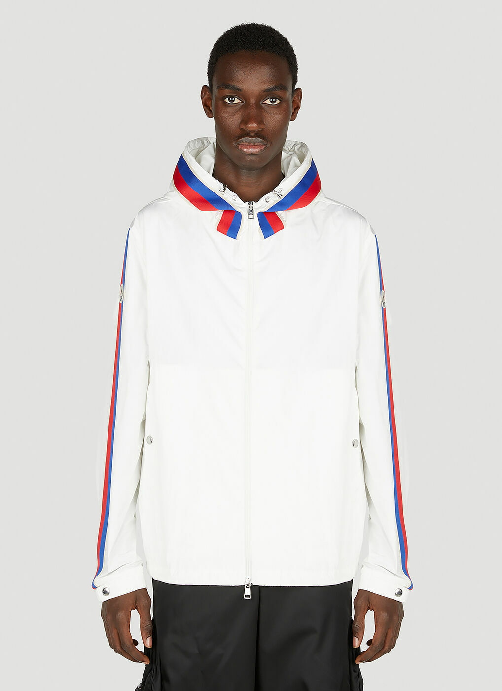 Moncler - Rukbat Hooded Jacket in White Moncler