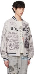 PALY Gray 'Bolinas' Bomber Jacket