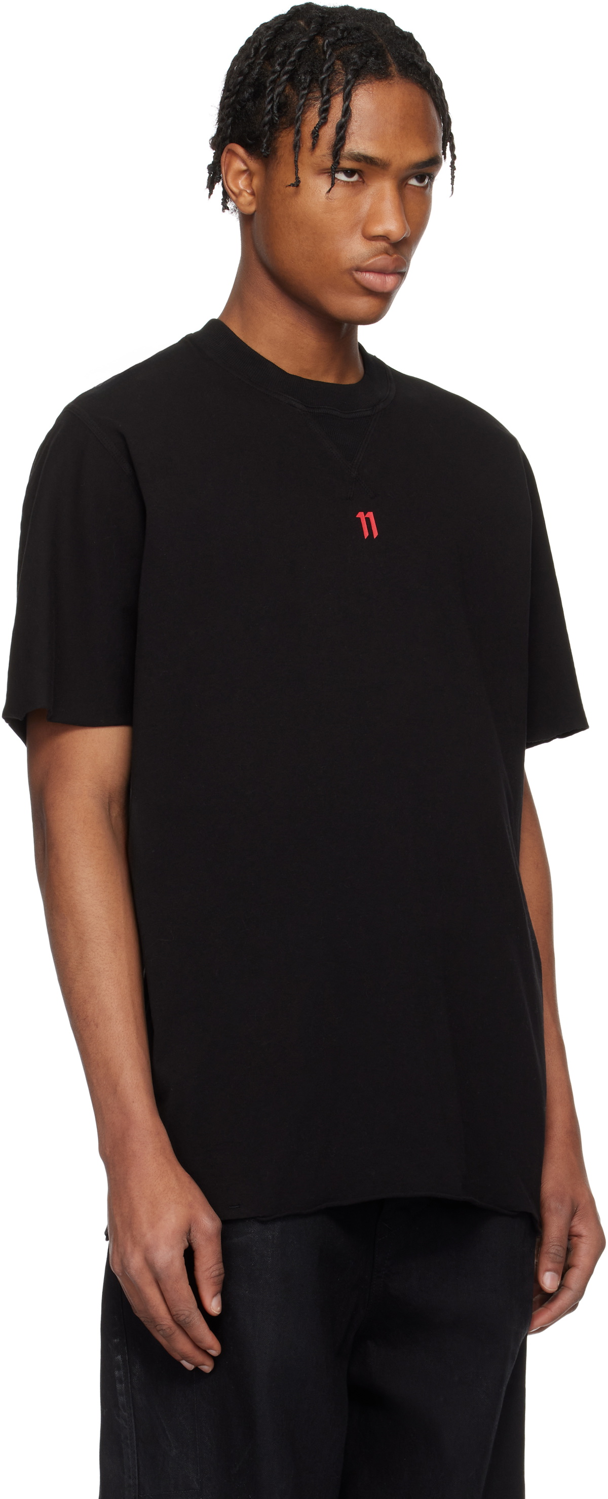 11 by Boris Bidjan Saberi Black 11 Logo TS9 T-shirt