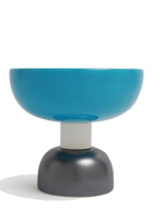 Footed Bowl in Blue