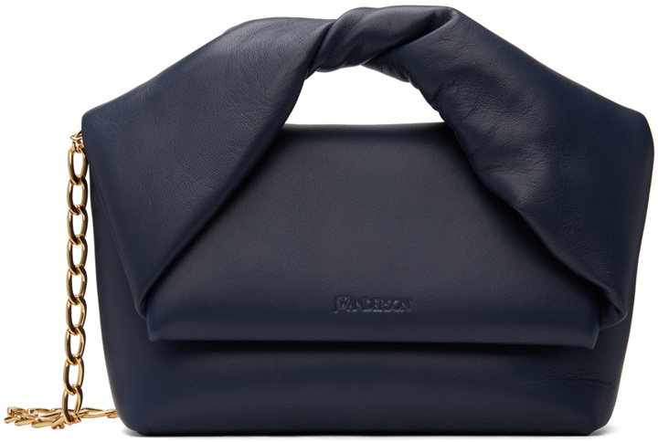 Photo: JW Anderson Navy Medium Twister Bag