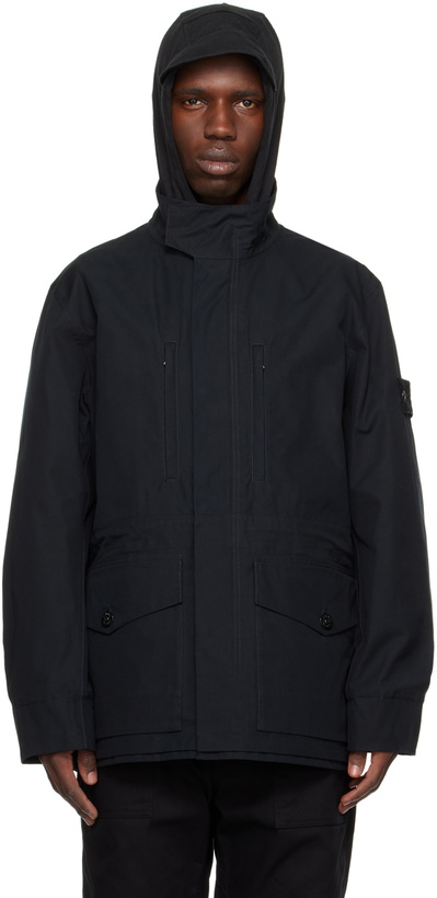 Photo: Stone Island Black Ghost Piece Coat