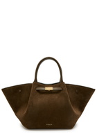 Demellier The Midi New York Suede Tote bag - Brown - One Size
