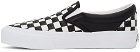 Vans Black & White Slip-On VLT LX Sneakers