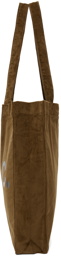 A.P.C. Brown Corduroy Lou Tote