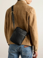 TOM FORD - Full-Grain Leather Messenger Bag