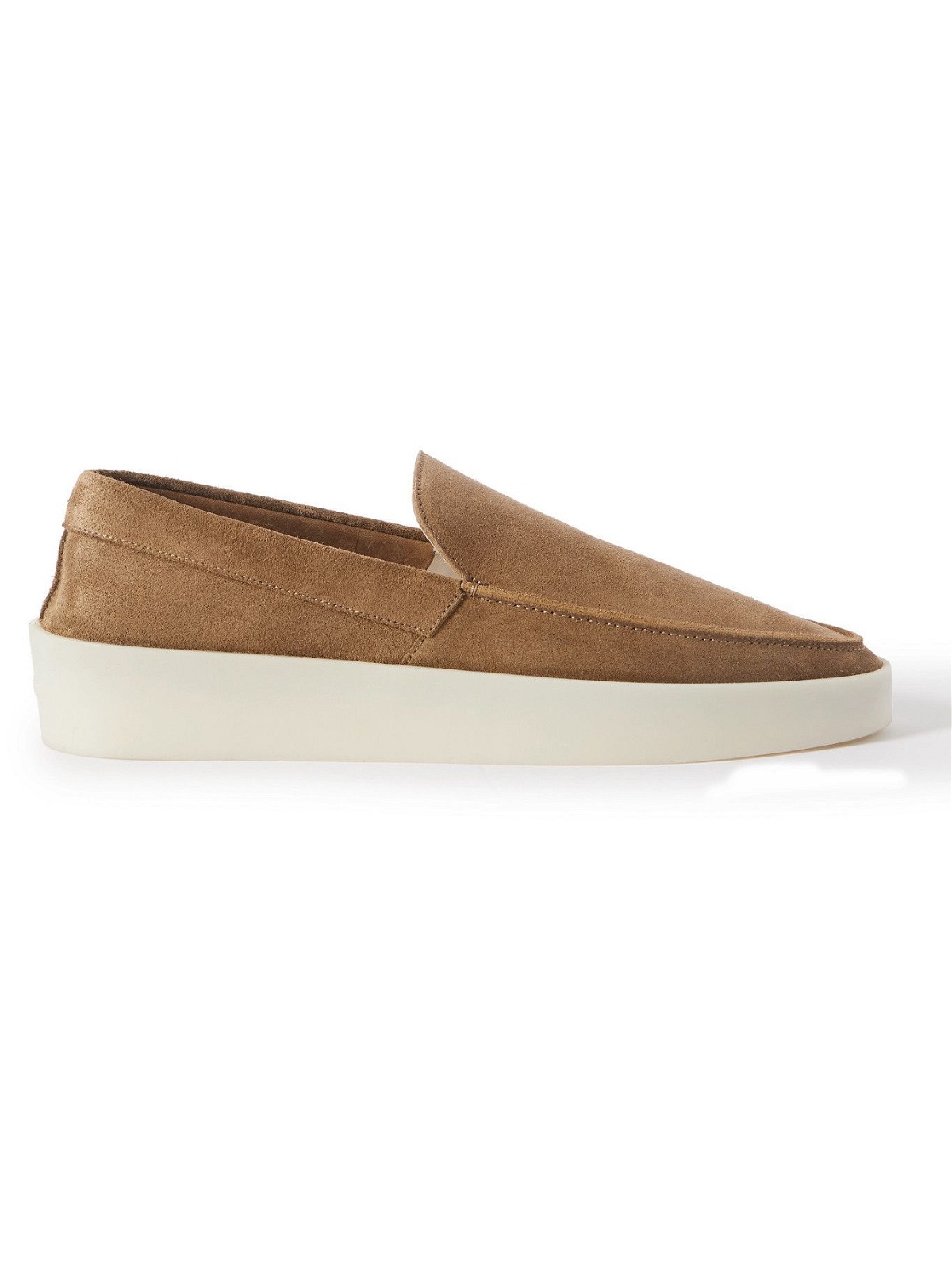 FEAR OF GOD - Reverse Suede Loafers - Brown Fear Of God