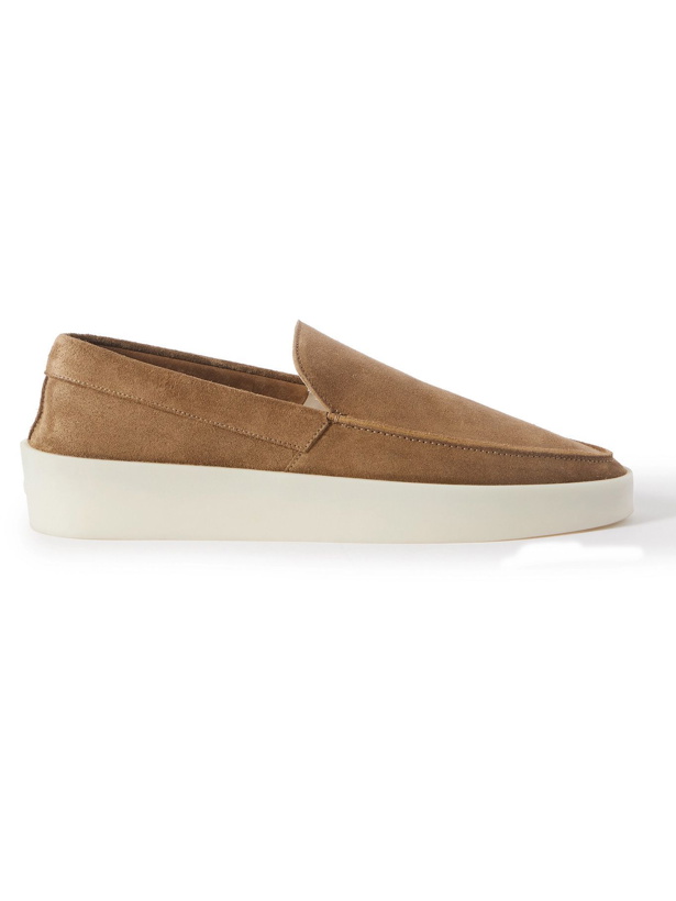 Photo: FEAR OF GOD - Reverse Suede Loafers - Brown