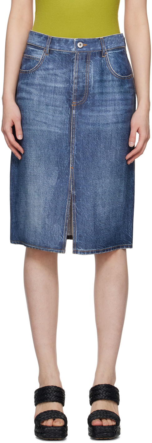Bottega Veneta Women Printed Silk Skirt