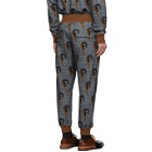 Undercover Grey Valentino Edition Printed Lounge Pants