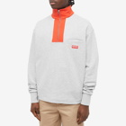 Kenzo Paris Men's Pixel Crew Sweat in Pearl Grey