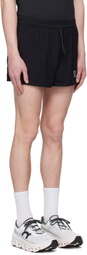 OVER OVER Black Track Shorts