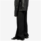 Balenciaga Men's Runway Double Front Tailored Pant in Black