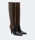 JUDE Edita leather knee-high boots
