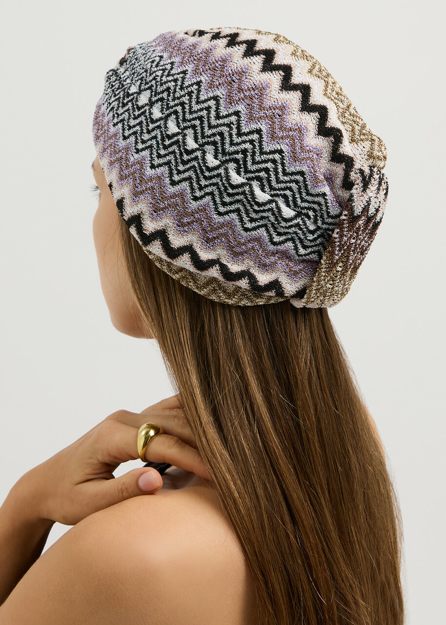 Missoni headband hair wrap $225 Missoni Head Wrap Warm Tone Stripes by Missoni - Pickle main image 4