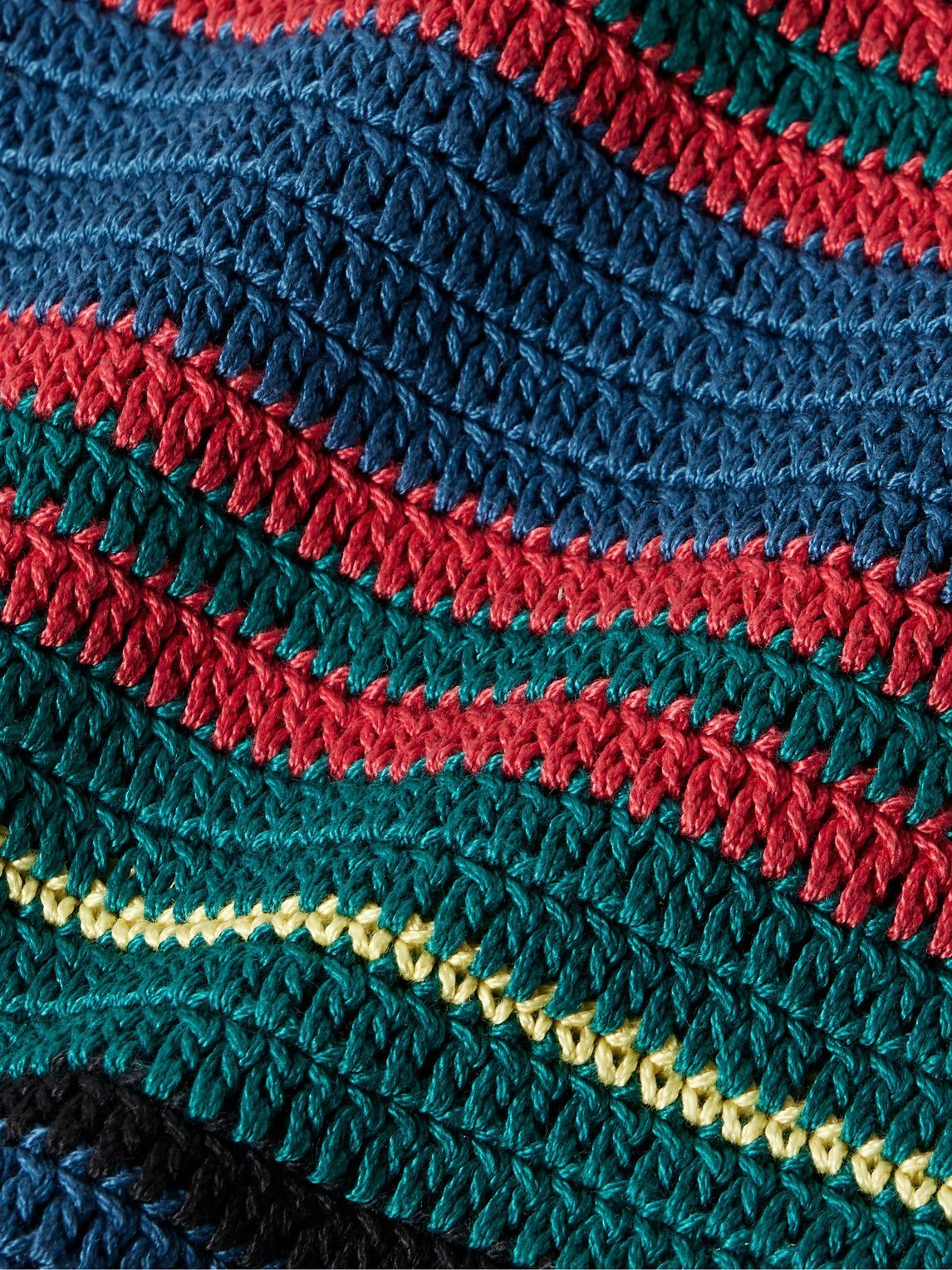 BODE - Riverbank Crocheted Cotton Tote Bag
