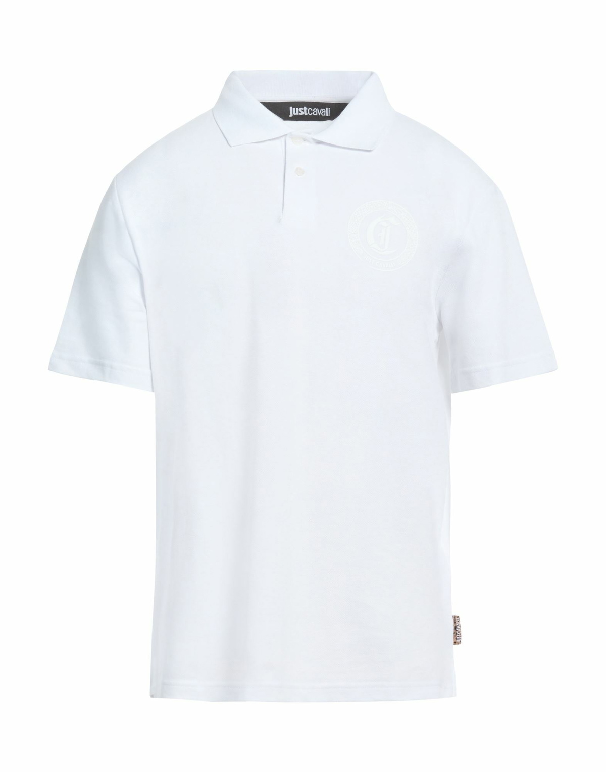 Just Cavalli Mens Polo shirt in White