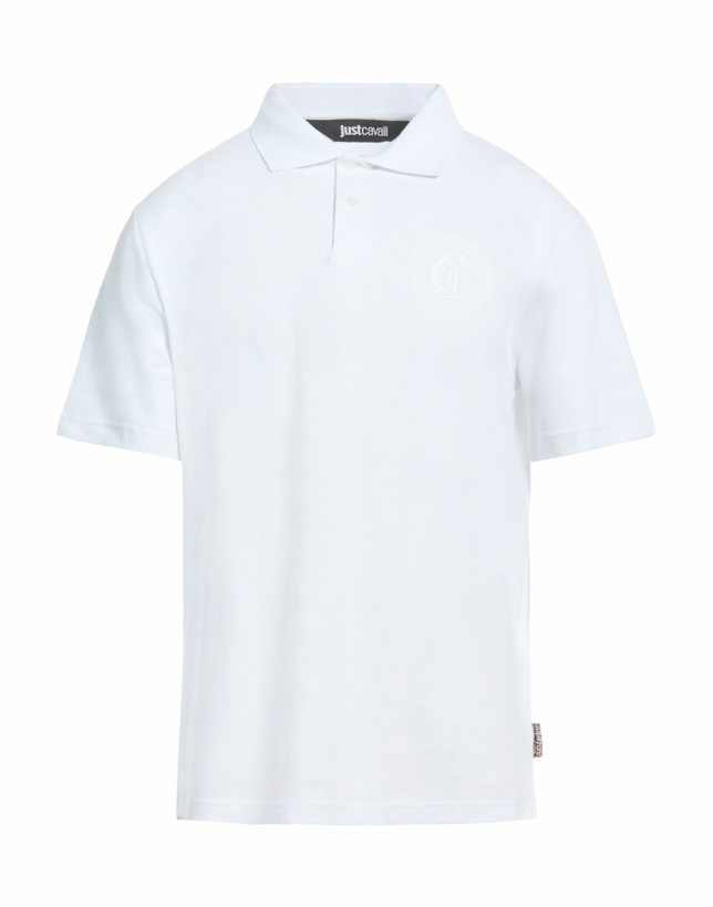 Photo: Just Cavalli Mens Polo shirt in White