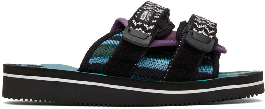 Suicoke Multicolor Missoni Edition Moto Slides