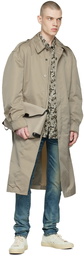 TOM FORD Beige Polyester Trench Coat