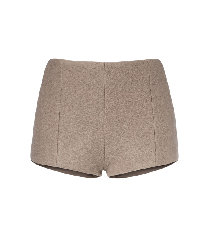 Photo: The Frankie Shop Vail virgin wool shorts