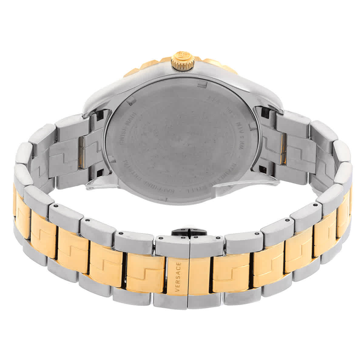 Versace Hellenyium GMT Quartz Green Dial Mens Watch V11050016 Versace