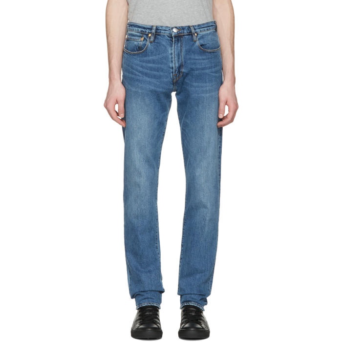 Photo: PS by Paul Smith Blue Tapered Jeans