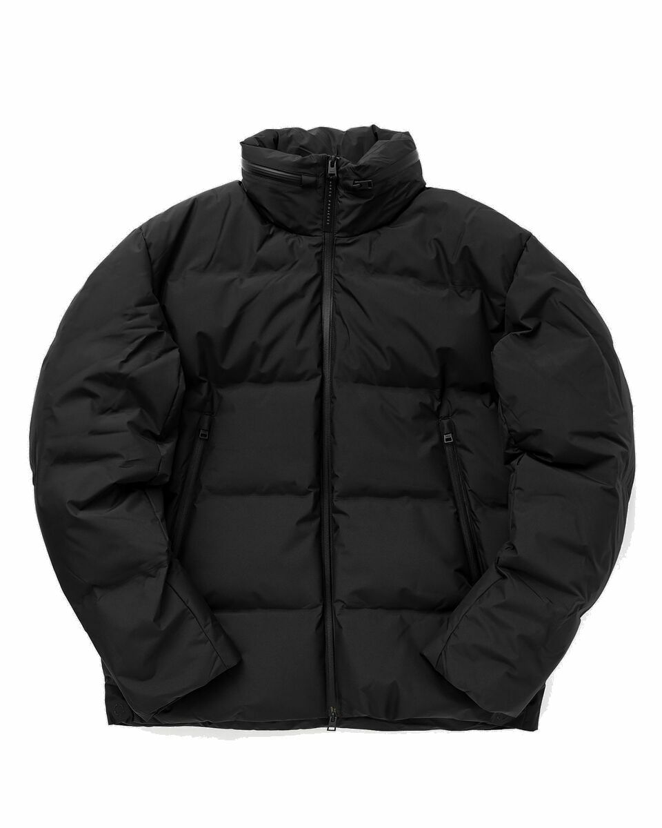 Photo: Norse Projects Stand Collar Short Down Jacket Black - Mens - Down & Puffer Jackets