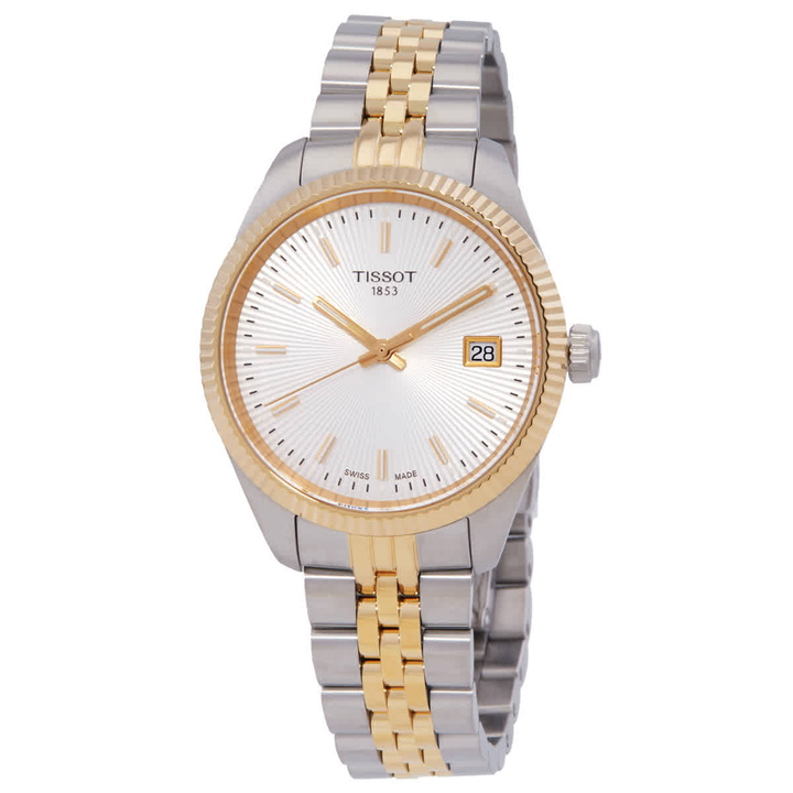 Photo: Tissot Ballade Quartz Silver Dial Ladies Watch T1562102203100