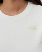 The North Face W Premium Simple Logo Tee White - Womens - Shortsleeves
