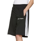 Palm Angels Black Track Shorts