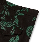 Aries - Printed Cotton-Twill Shorts - Men - Black