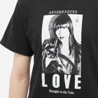 Fucking Awesome Men's Neverending Love T-Shirt in Black