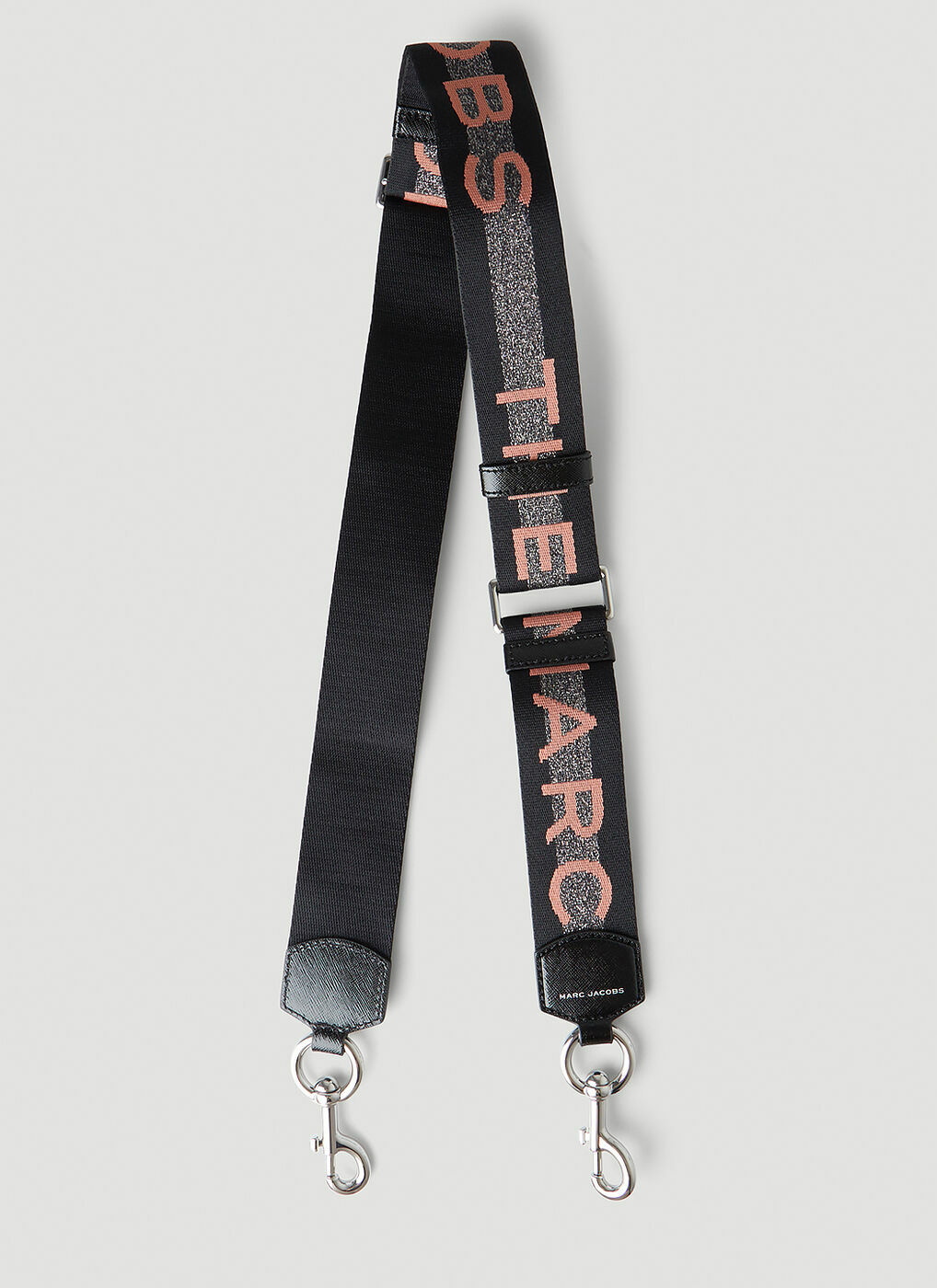 Marc Jacobs Silver 'The Monogram Utility' Shoulder Strap