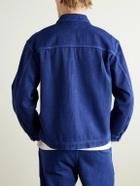 Blue Blue Japan - Indigo-Dyed Sashiko Cotton Jacket - Blue