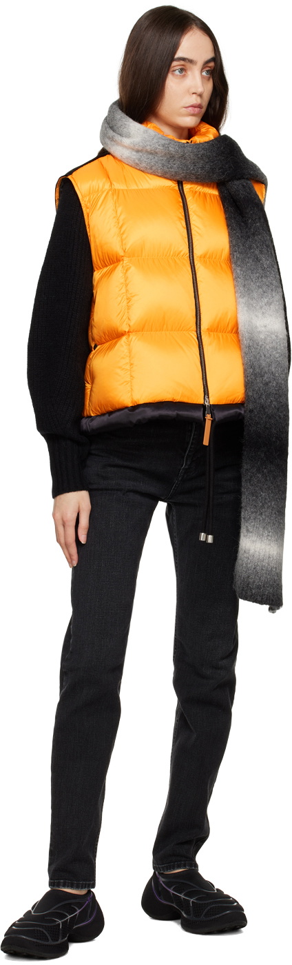 MONCLER オレンジ ダウンベスト　1952 genius Moncler Genius Moncler x 1952 Orange Kart Down Vest Moncler Genius