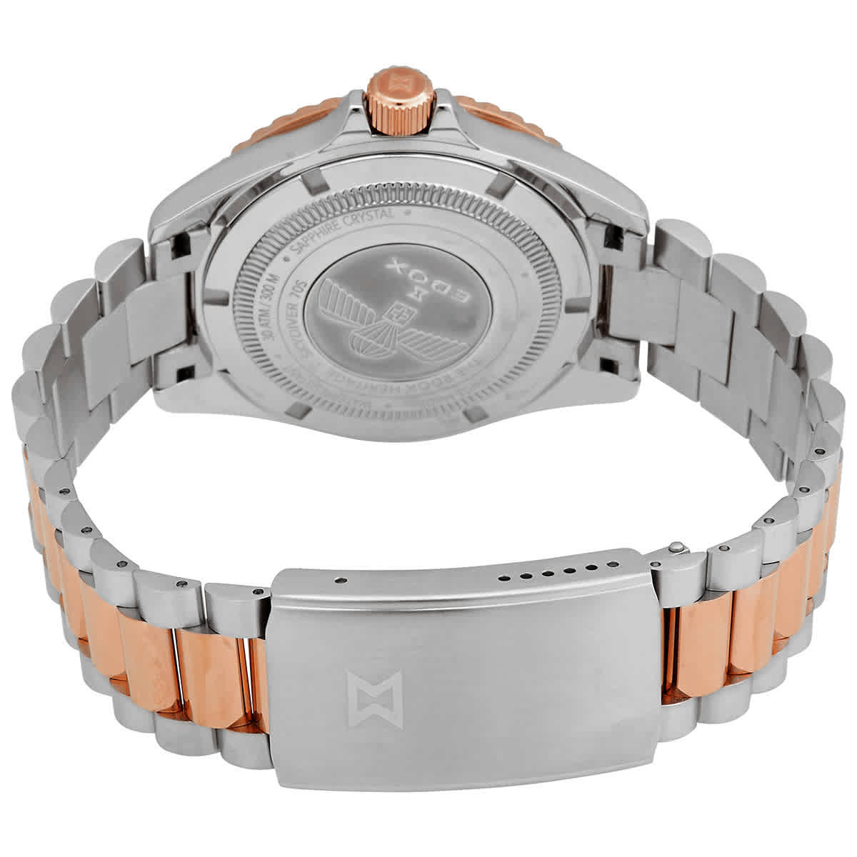 Edox SkyDiver Quartz Brown Dial Mens Watch 53017 357RBRM BRI