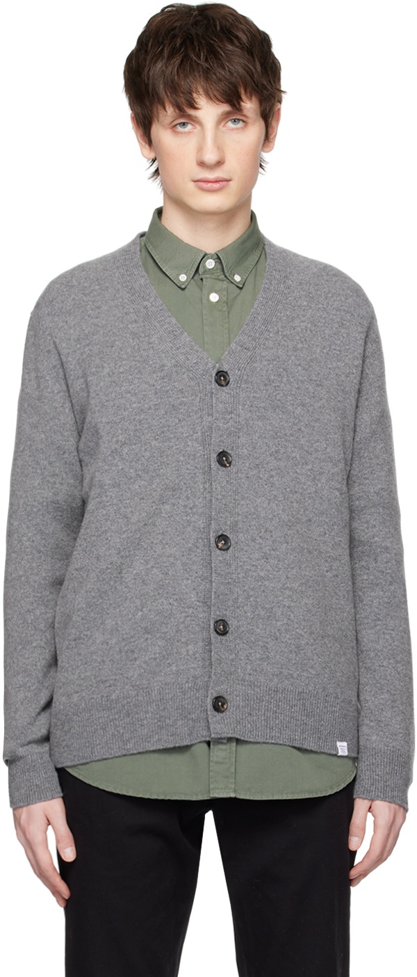 NORSE PROJECTS Gray Adam Cardigan Norse Projects