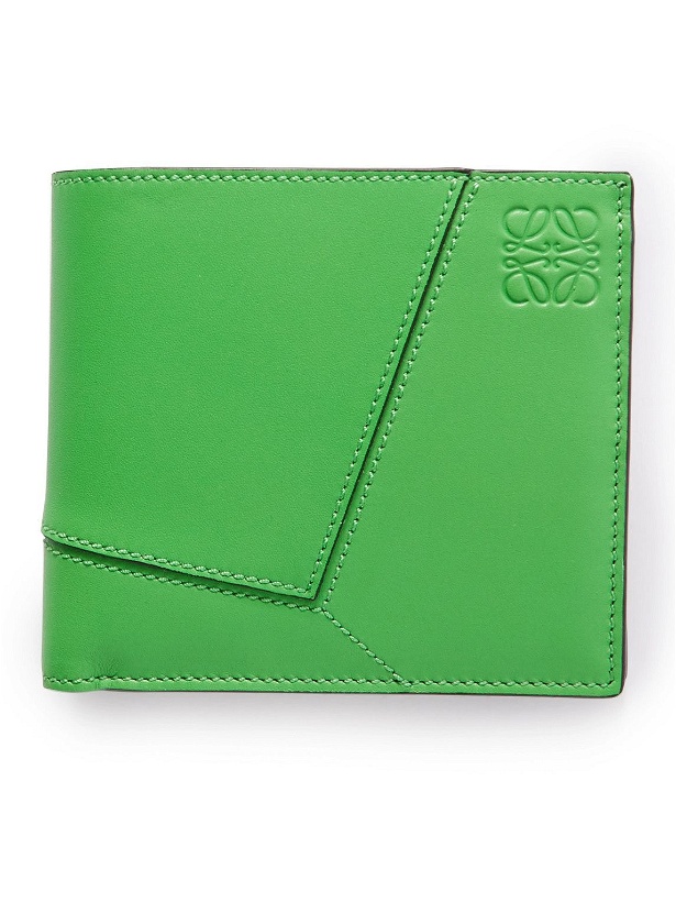 Photo: Loewe - Puzzle Leather Bilfold Wallet