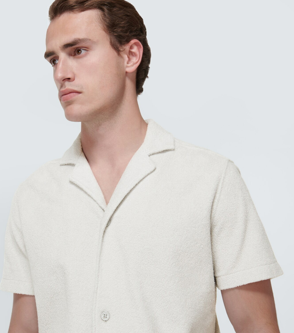 Orlebar Brown Howell terry cotton shirt Orlebar Brown