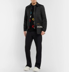 Givenchy - Logo-Intarsia Wool Sweater - Men - Black