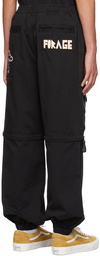 Brain Dead Black Mushroom Utility Cargo Pants