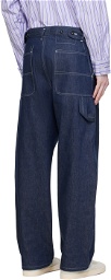 Camiel Fortgens Blue Four Pocket Jeans