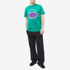 Moncler Men's Large Logo T-Shirt in Green