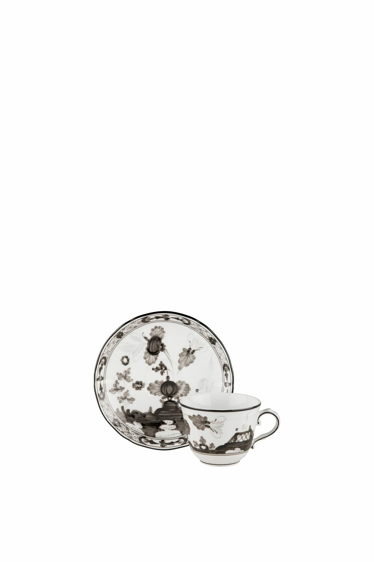 GINORI 1735 "oriente italiano coffee cup and White