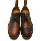 Dr. Martens Brown Engineered Garments Edition Mixed Leather 3989 Brogues
