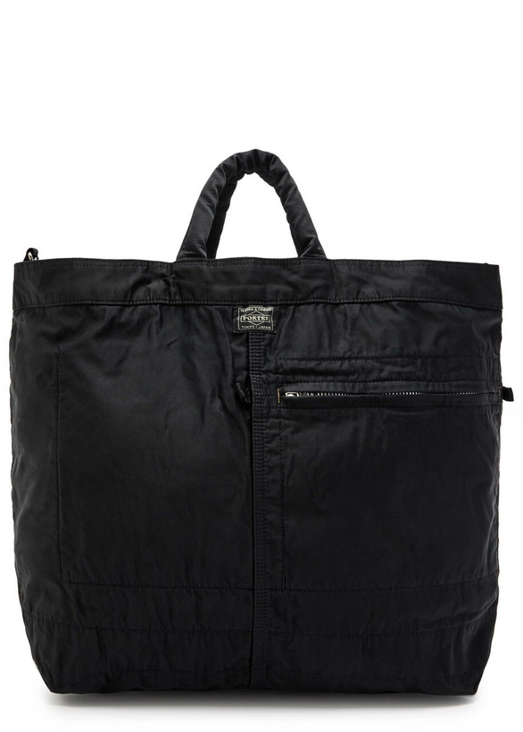 Photo: Porter Mile 2Way Nylon Tote bag - Black - One Size