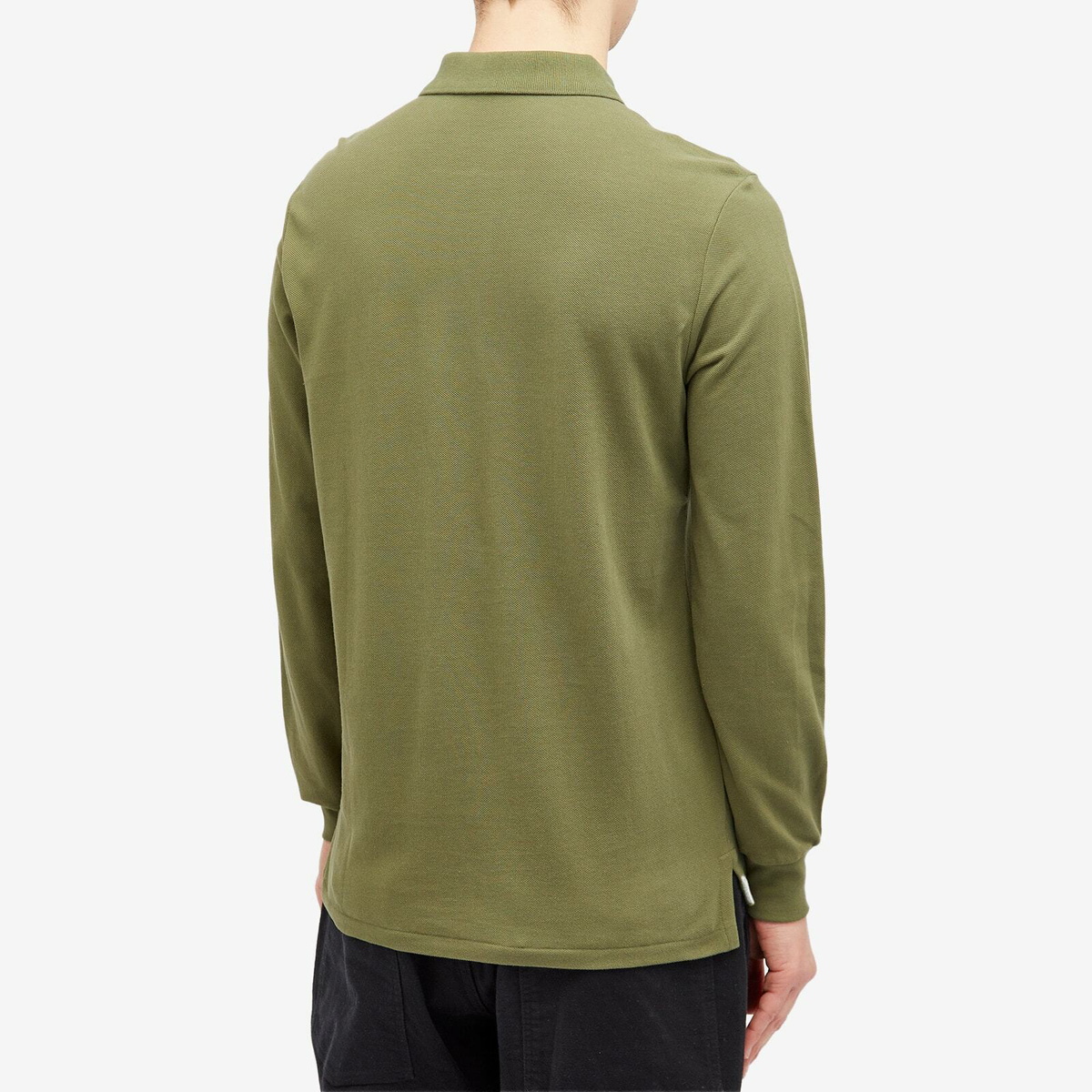 Polo Ralph Lauren Men's Long Sleeve Custom Fit Polo Shirt in
